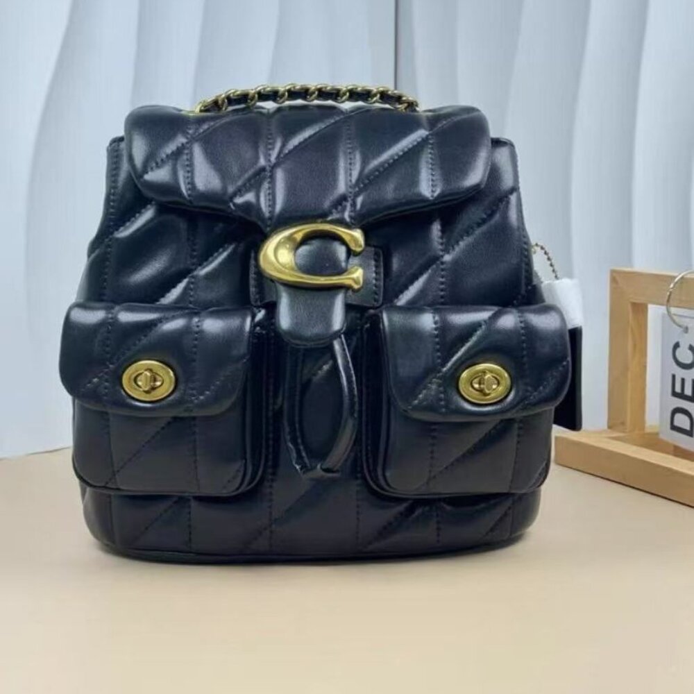 COACH TABBY black backpack